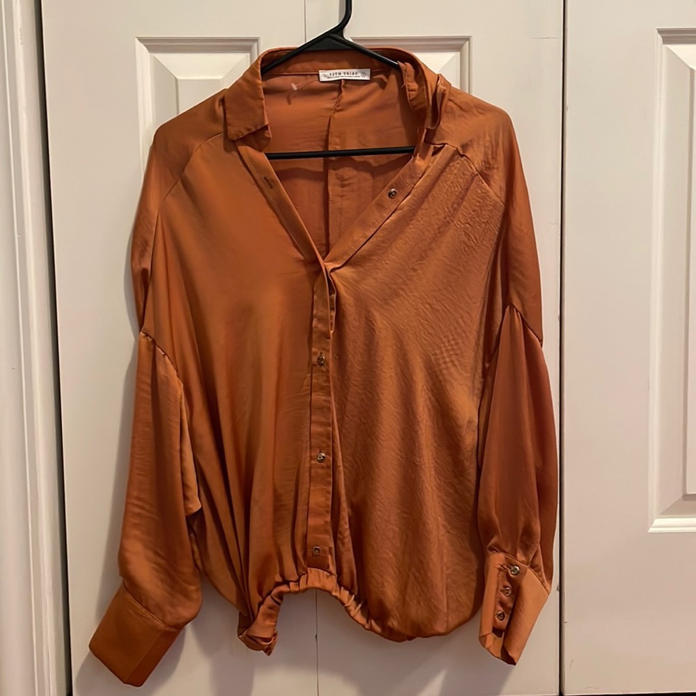 12th Tribe Satin Shirt